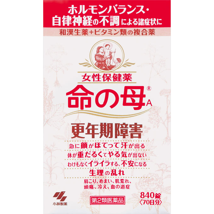 日本原装进口小林制药命の母/命之母改善调理女