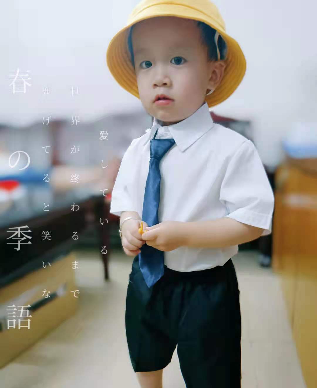 日本儿童幼儿园校服套装（夏季）